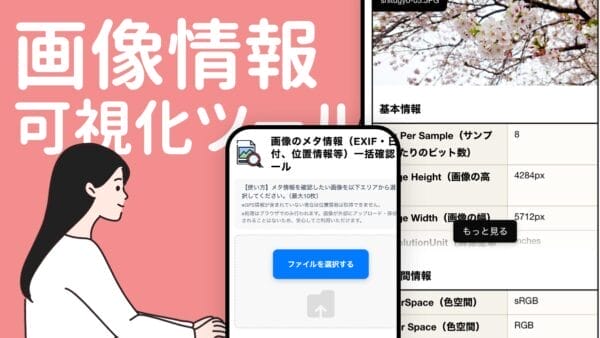 画像情報可視化ツール