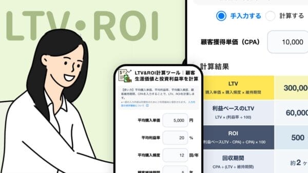 LTV・ROI